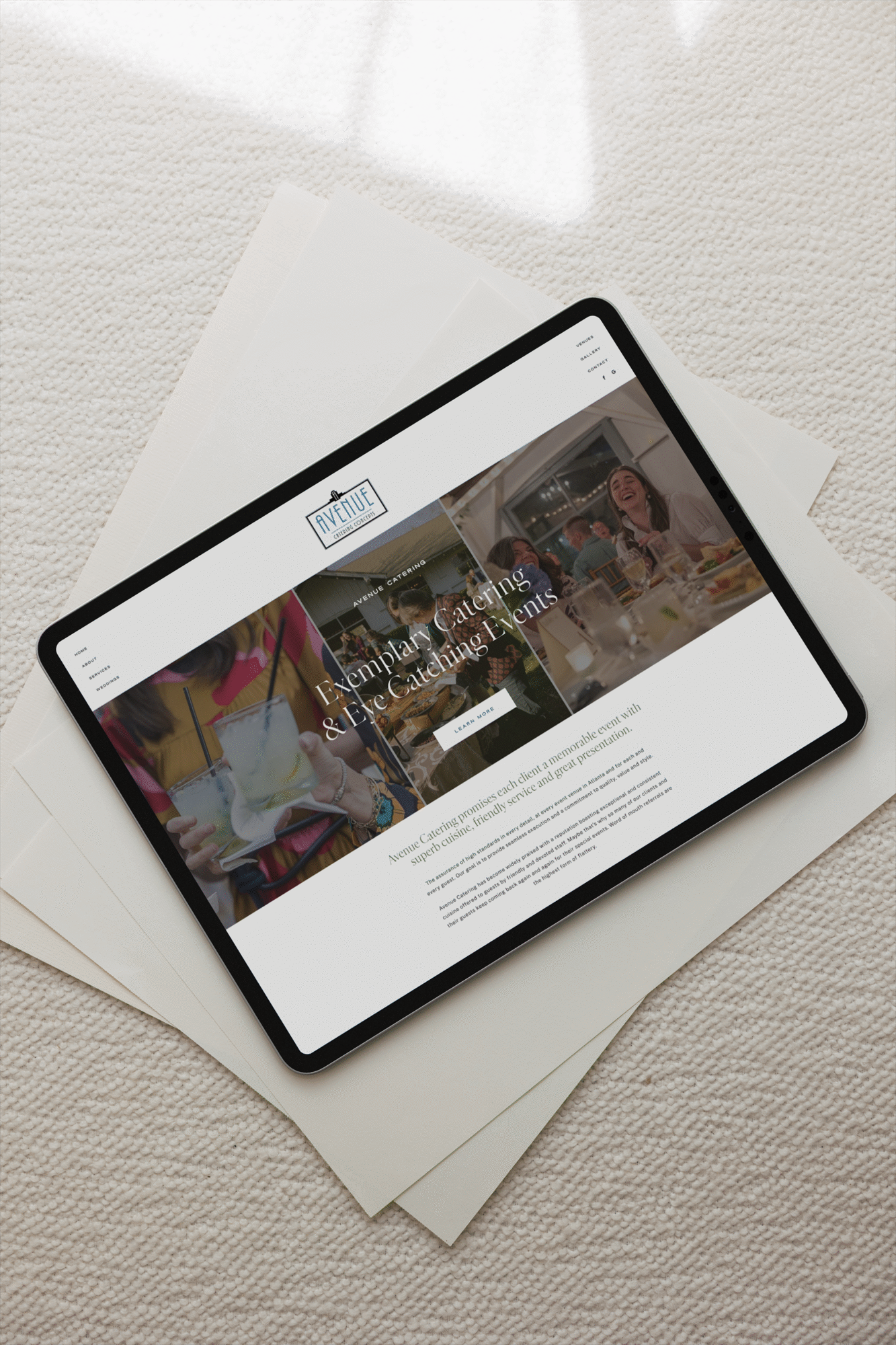 Custom Website Design for Showit