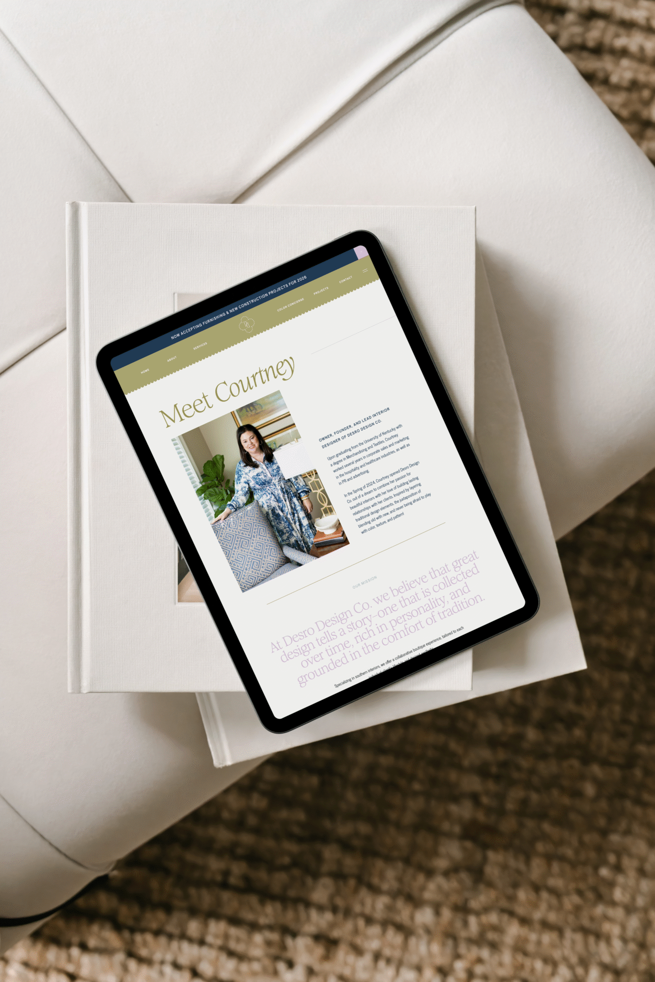 Custom Website Design for Showit