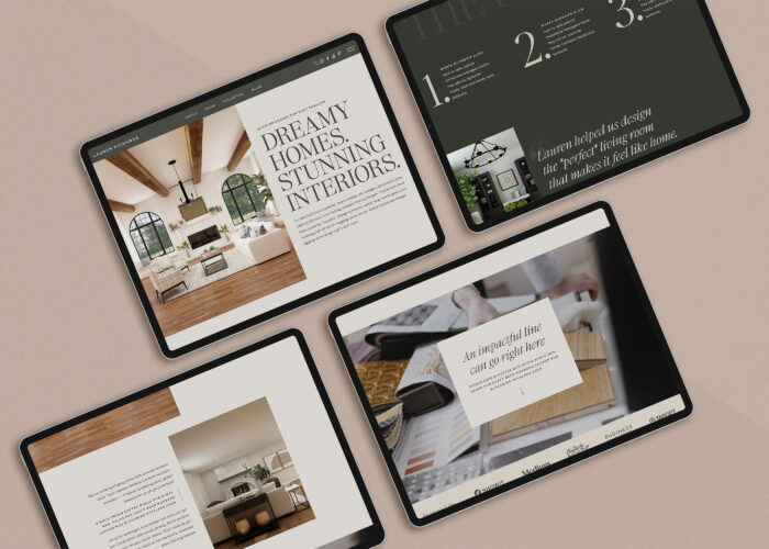 Lauren Showit Website Template