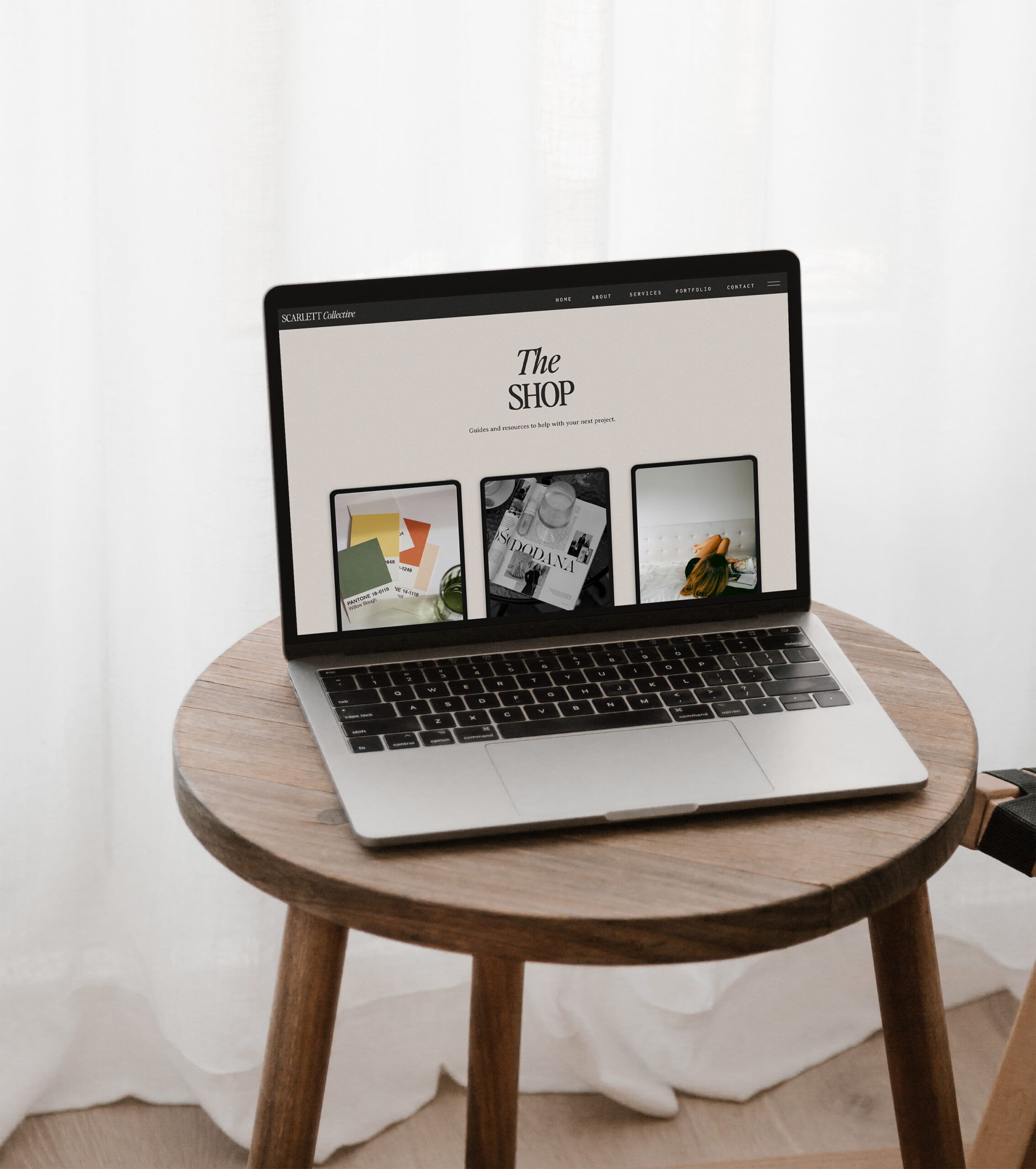 Scarlett Showit Website Template