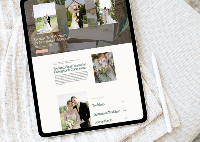 Showit Template Customization