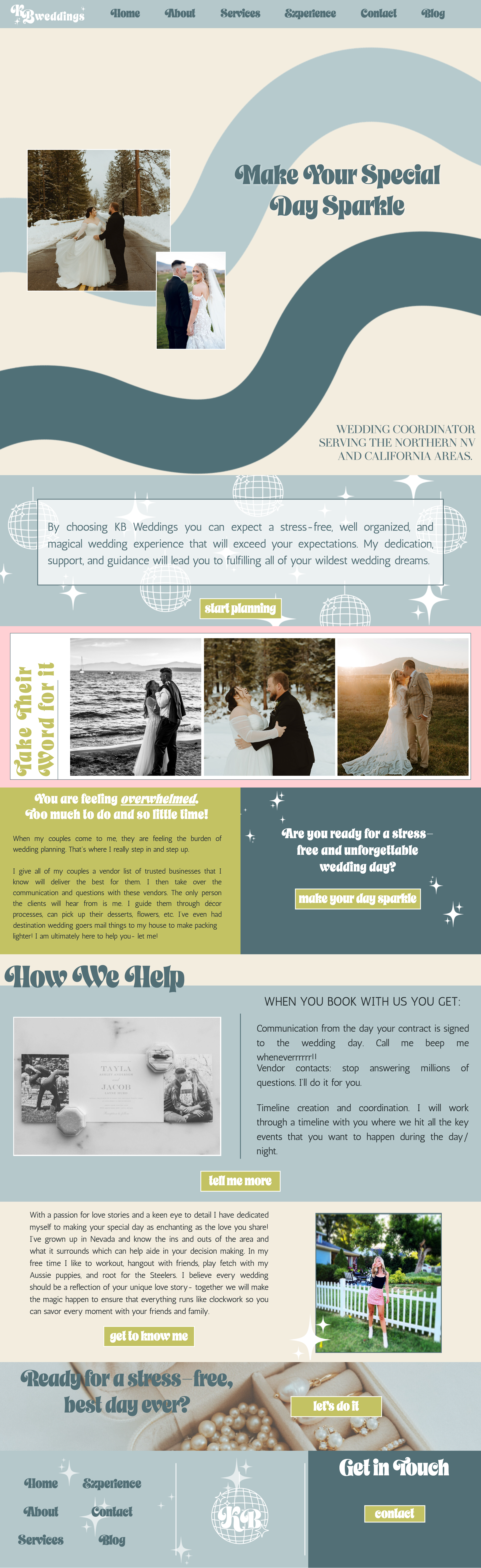 Weekly Special - Custom Showit Website Design