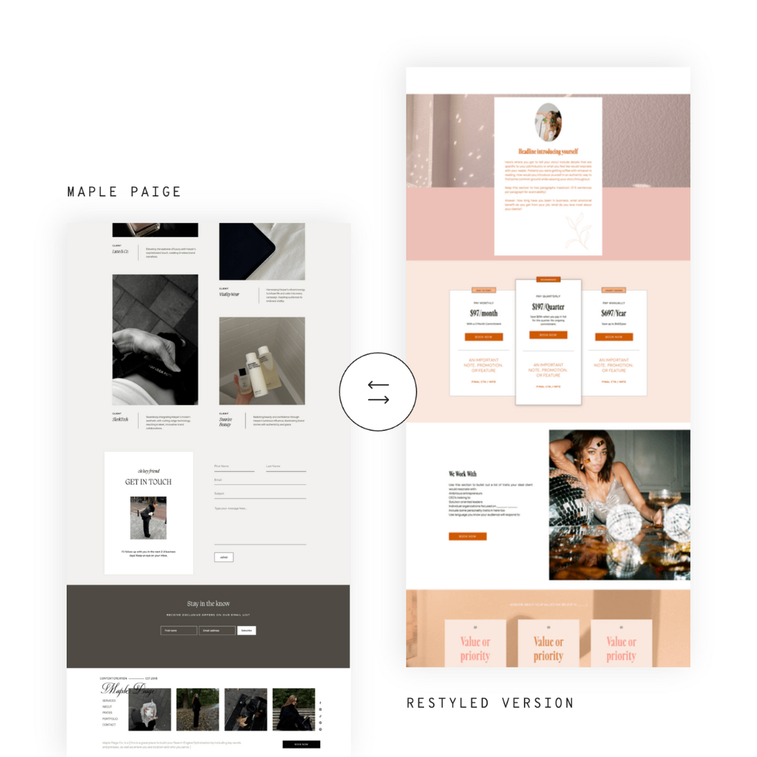 The Refinery: Template Customization & Mini Branding