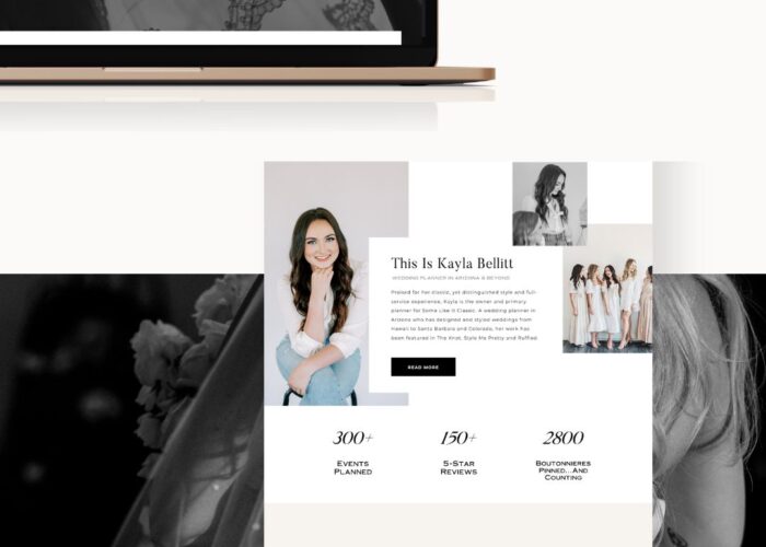 Website template customization
