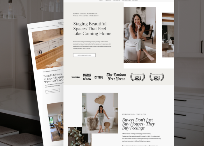 Custom Showit Website Design