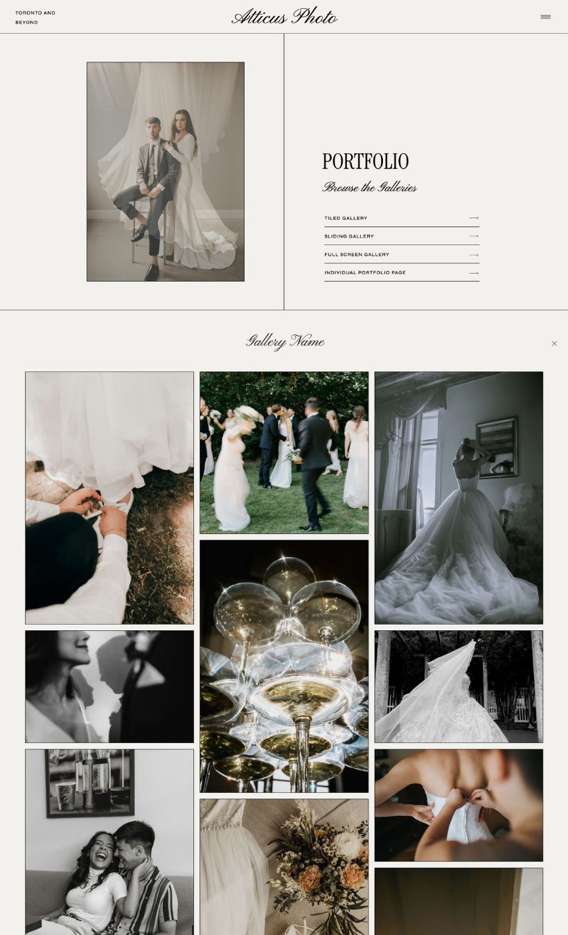 Atticus Showit Website Template - Image 4