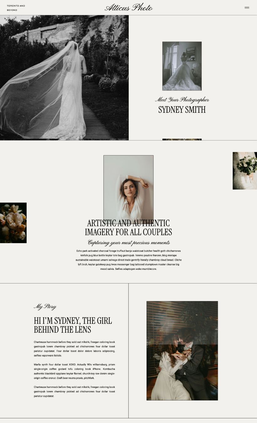 Atticus Showit Website Template - Image 2