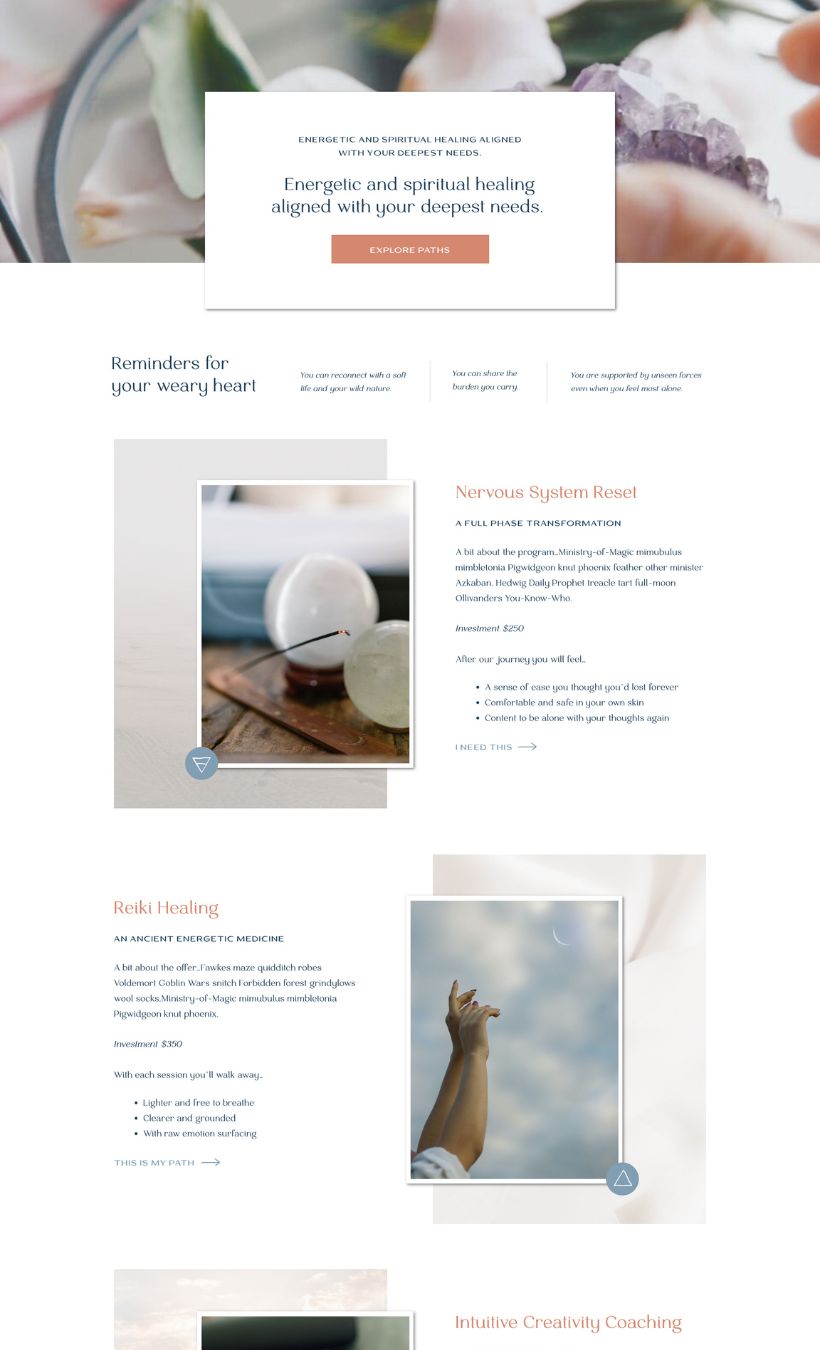 Moon Folk Showit Template - Image 3